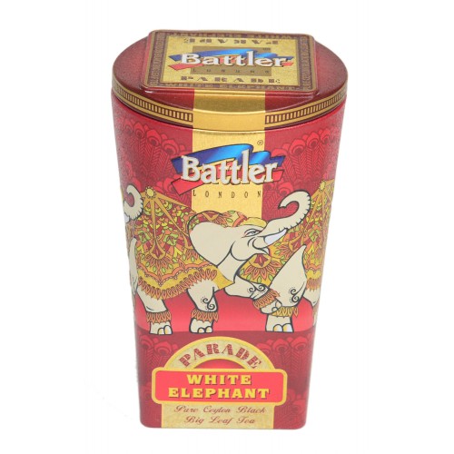 Battler White Elephant 100 g Tin Caddy